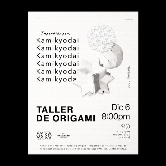 Taller de Origami x Kamikyodai