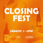 Closing Fest: Wine, Art, Design & Friends